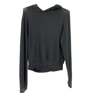 The Frankie Shop Classic Black Adira Size S Hoodie